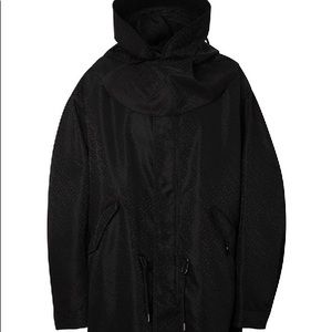 Men’s Burberry nylon parka (rain coat)